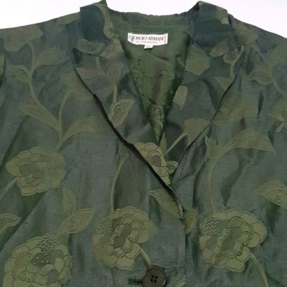 Giorgio Armani Collezioni Retro-Floral Sports Coat - Picture 3 of 6